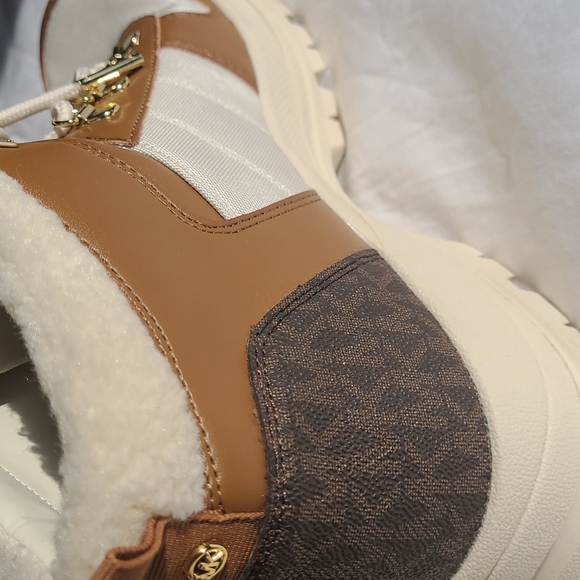 204-Michael Kors Cosgrave Bootie Tech Canvas Women 10M - Picture 10 of 11